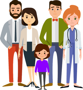 A supportive environment for co-parents and their children